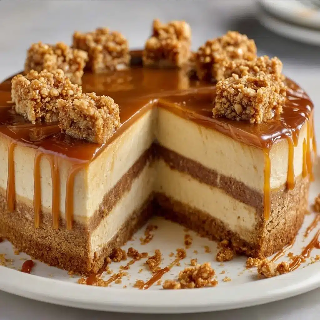 Decadent Caramel Crunch Cake Recipe