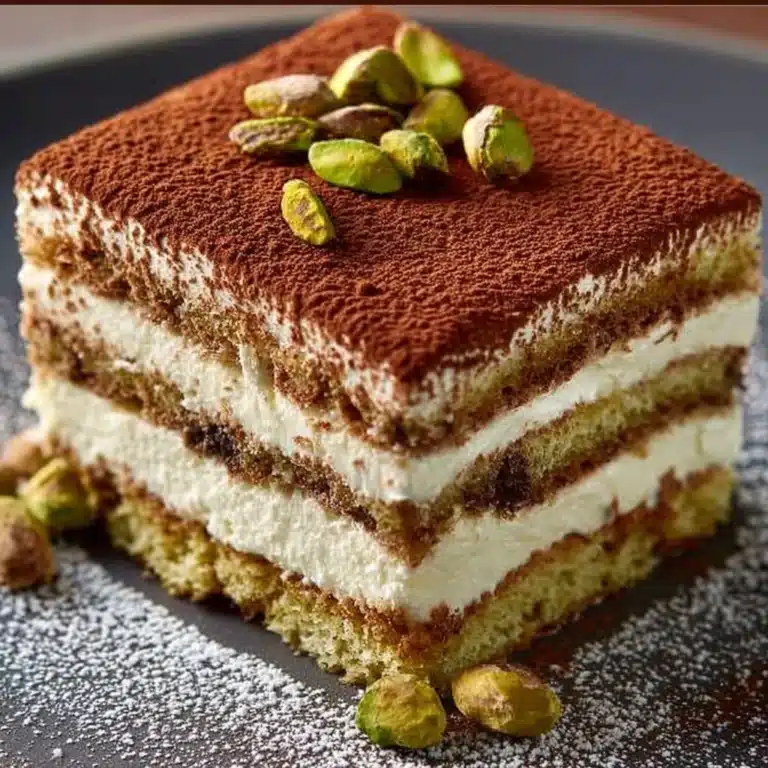 Pistachio Tiramisu Recipe