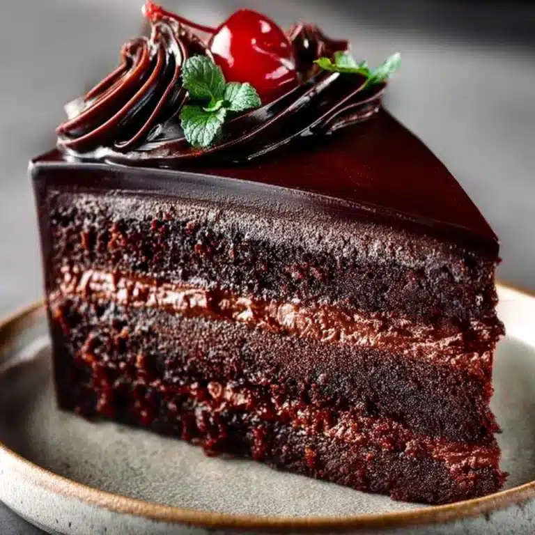 Classic Chocolate Cake Recipe