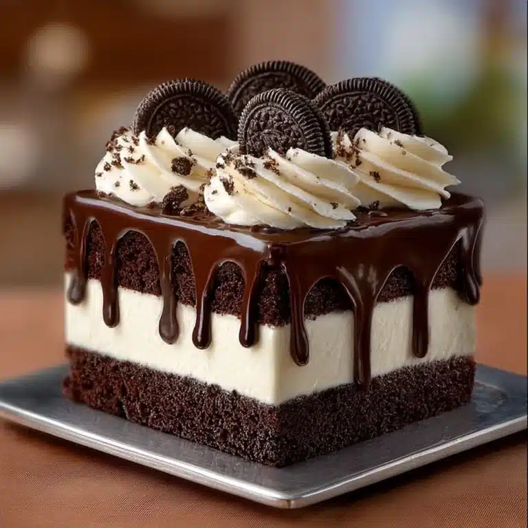Oreo Cookies and Cream Layer Cake Recipe