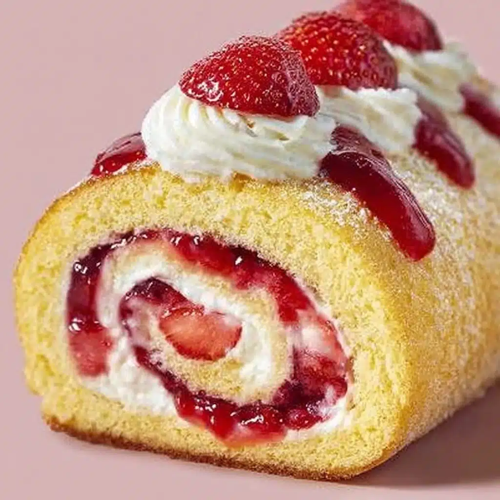 Strawberry Cream Cheese Rolls Recipe - Recipe Image