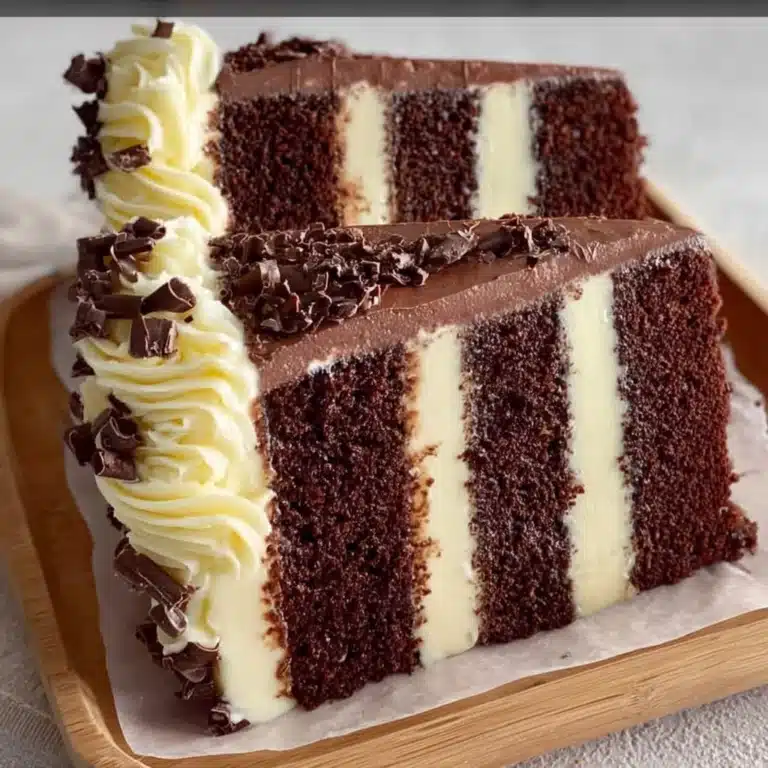 Chocolate Dream Cake Slices Recipe