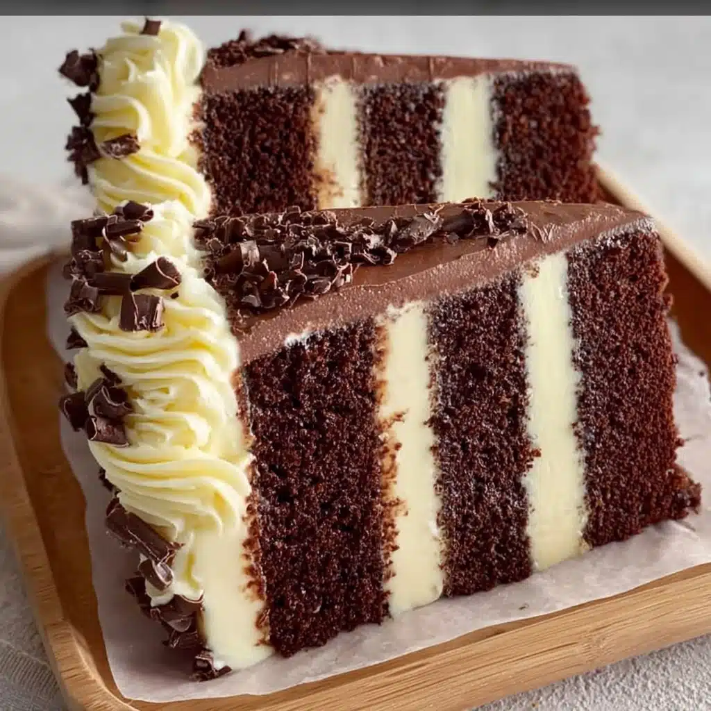 Chocolate Dream Cake Slices Recipe - Recipe Image