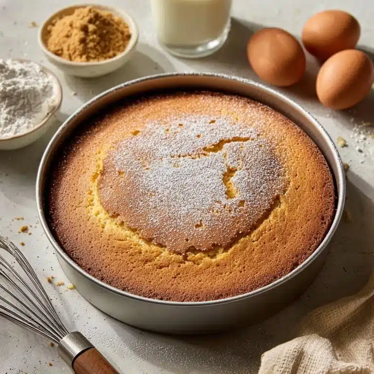 Moist Almond Flour Vanilla Cake Recipe