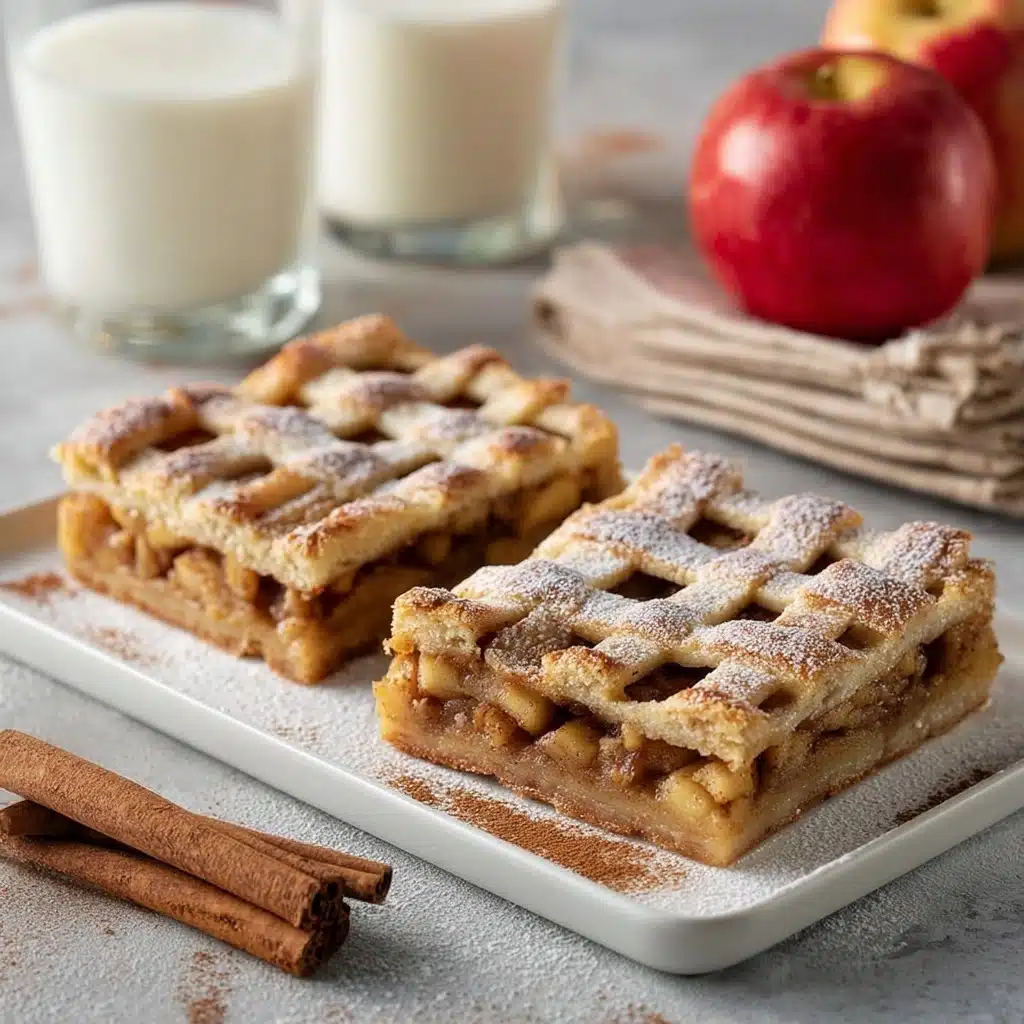 Rustic Apple Pie Bars Recipe