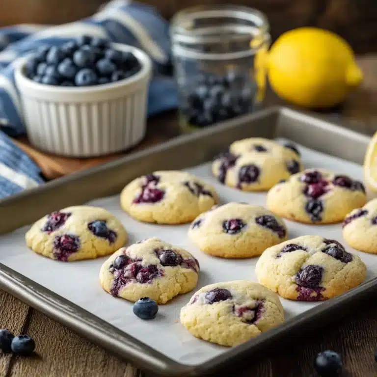 Blueberry Cream Cheese Cookies Recipe