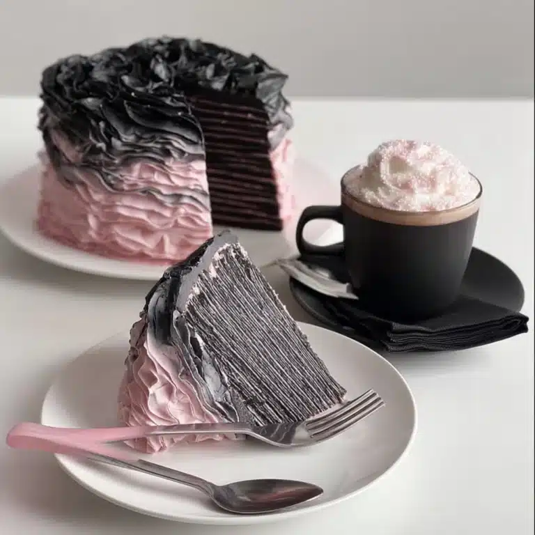 Irresistible Black Rose Cake Delight Recipe