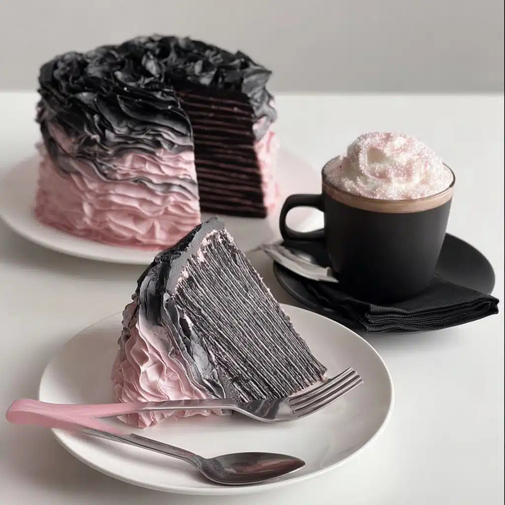 Irresistible Black Rose Cake Delight Recipe - Recipe Image