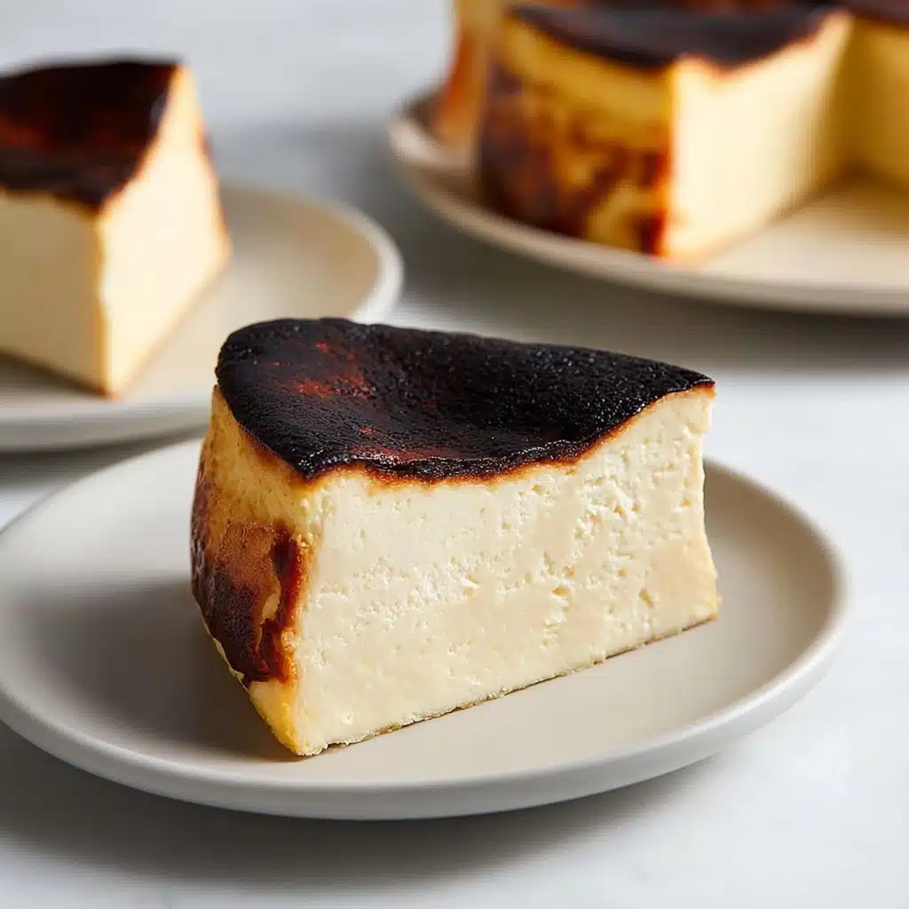 Irresistible Burnt Basque Cheesecake Recipe - Recipe Image