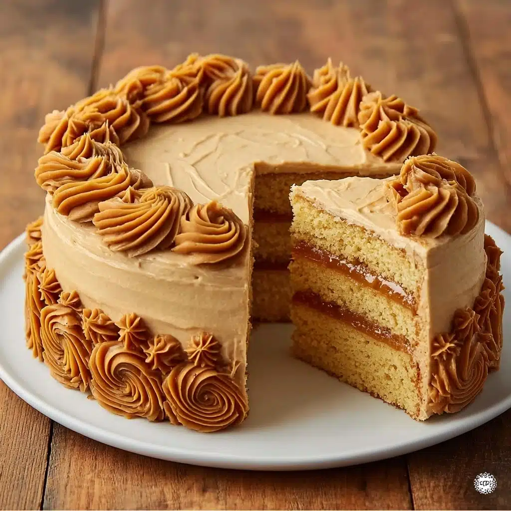 Caramel Layer Cake Recipe - Recipe Image