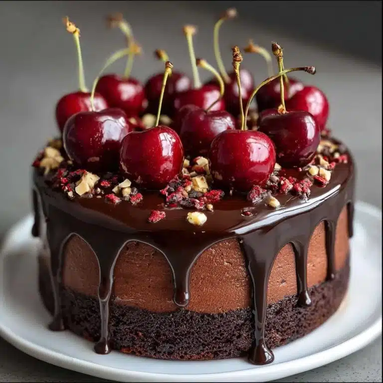Cherry Chocolate Dream Cake Recipe