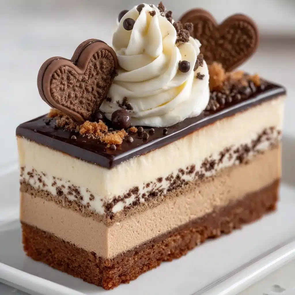 Chocolate Mousse Layer Cake Recipe