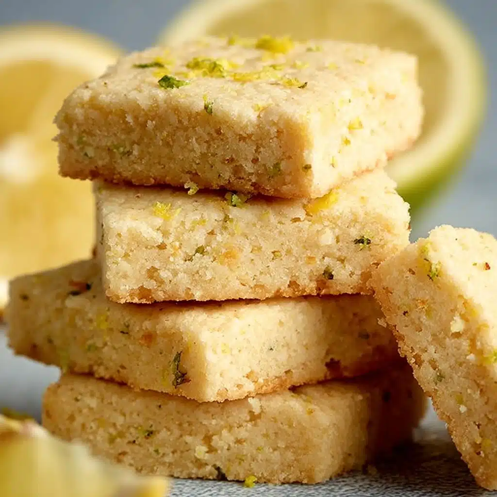 Lemon Shortbread Cookies Recipe - Recipe Image