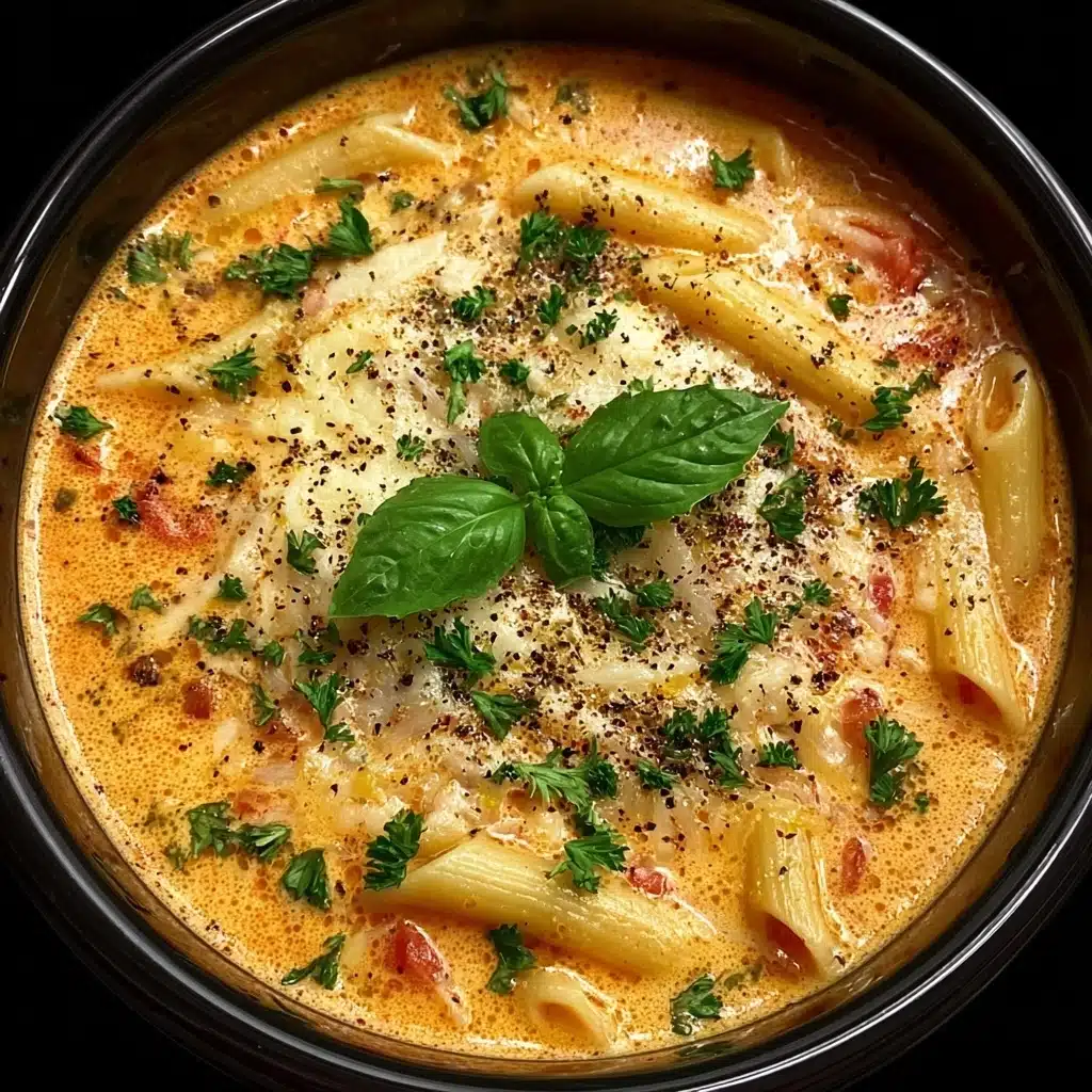 Crock Pot Creamy Chicken Parmesan Soup Recipe