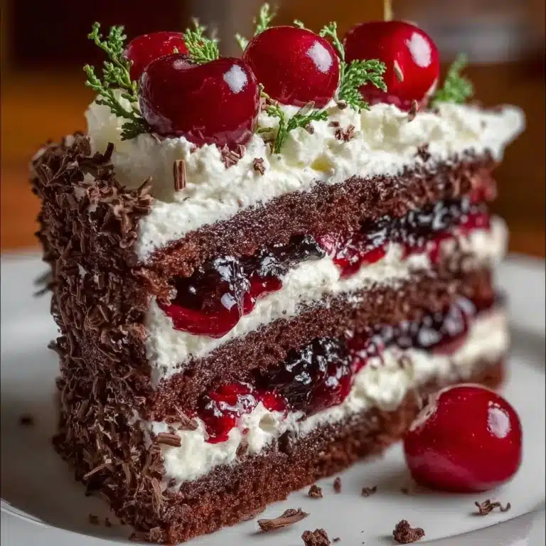 Black Forest Cake Recipe
