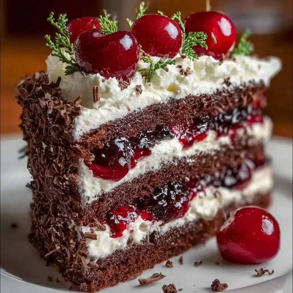 Black Forest Cake Recipe - Recipe Image