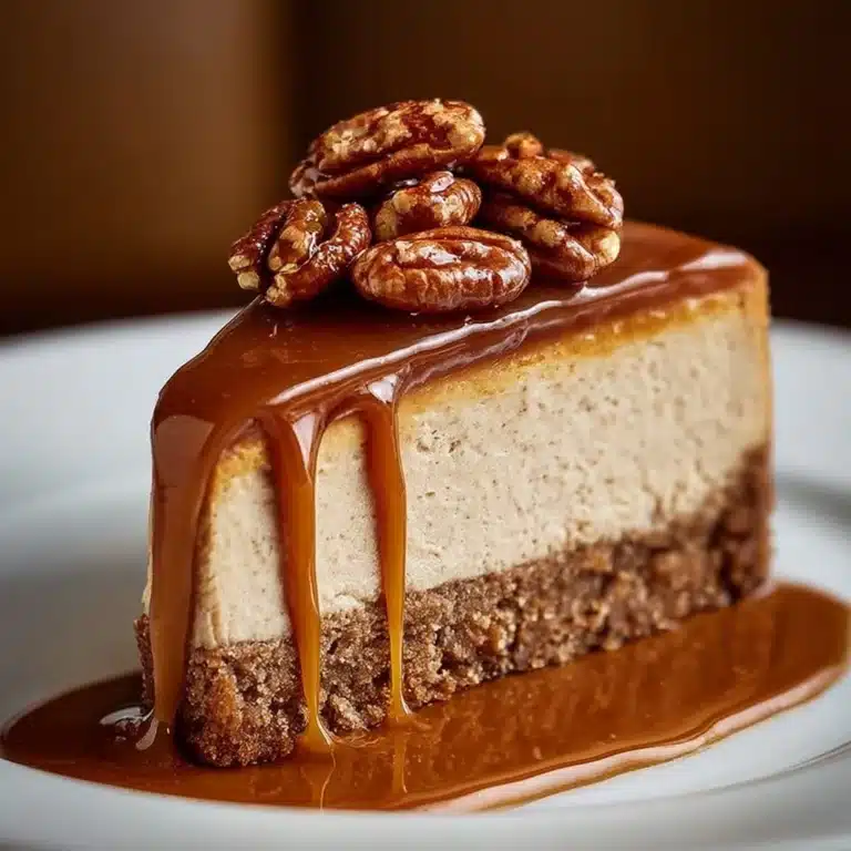 Caramel Macadamia Nut Cheesecake Recipe
