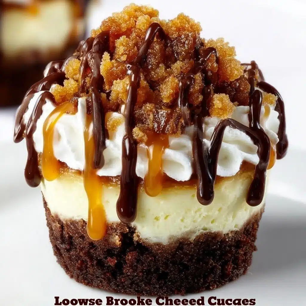 Loaded Brownie Cheesecake Cup Recipe - Recipe Image