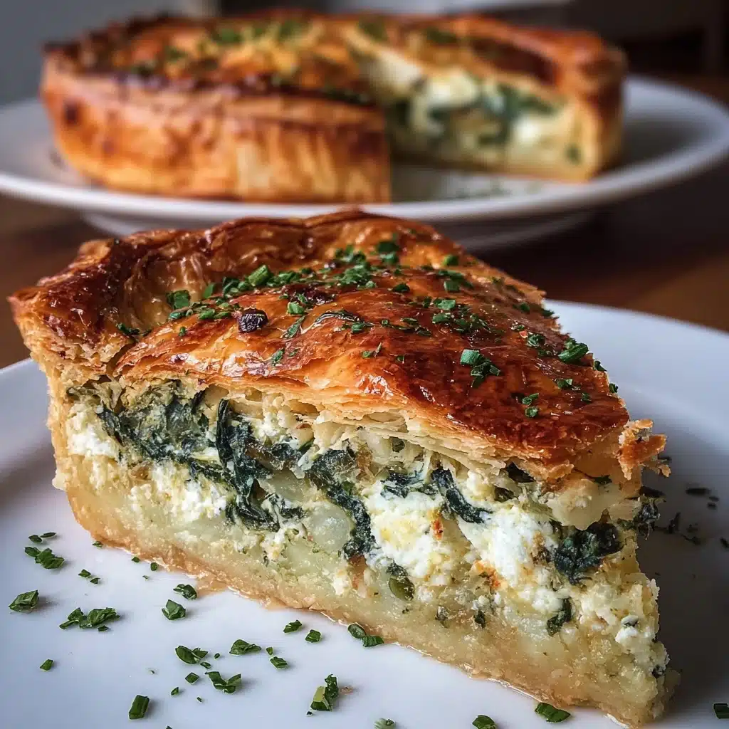 Authentic Greek Spanakopita – Spinach and Feta Pie Recipe