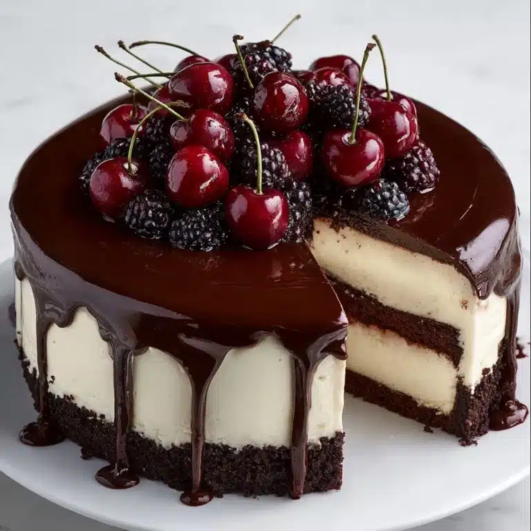 Black Forest-Style Cheesecake Recipe