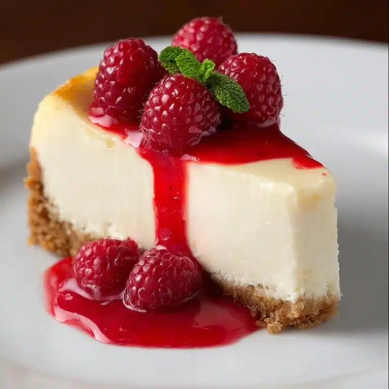 Raspberry Mint Cheesecake Recipe