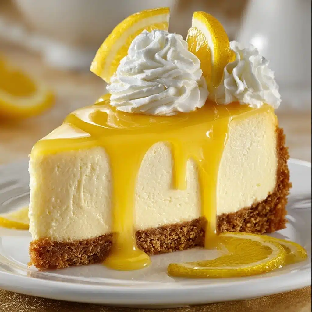 Lemon Mango Swirl Cheesecake Recipe