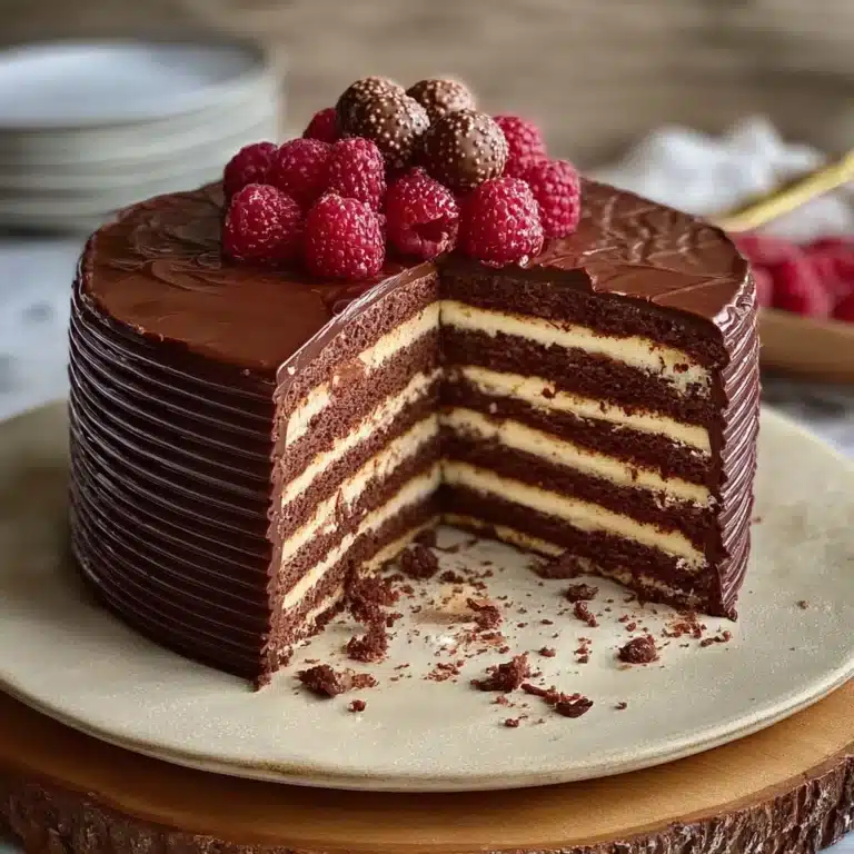 Chocolate Spartak Cake Recipe