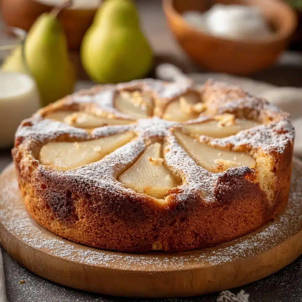 Chai Spiced Pear Cake Recipe - Recipe Image