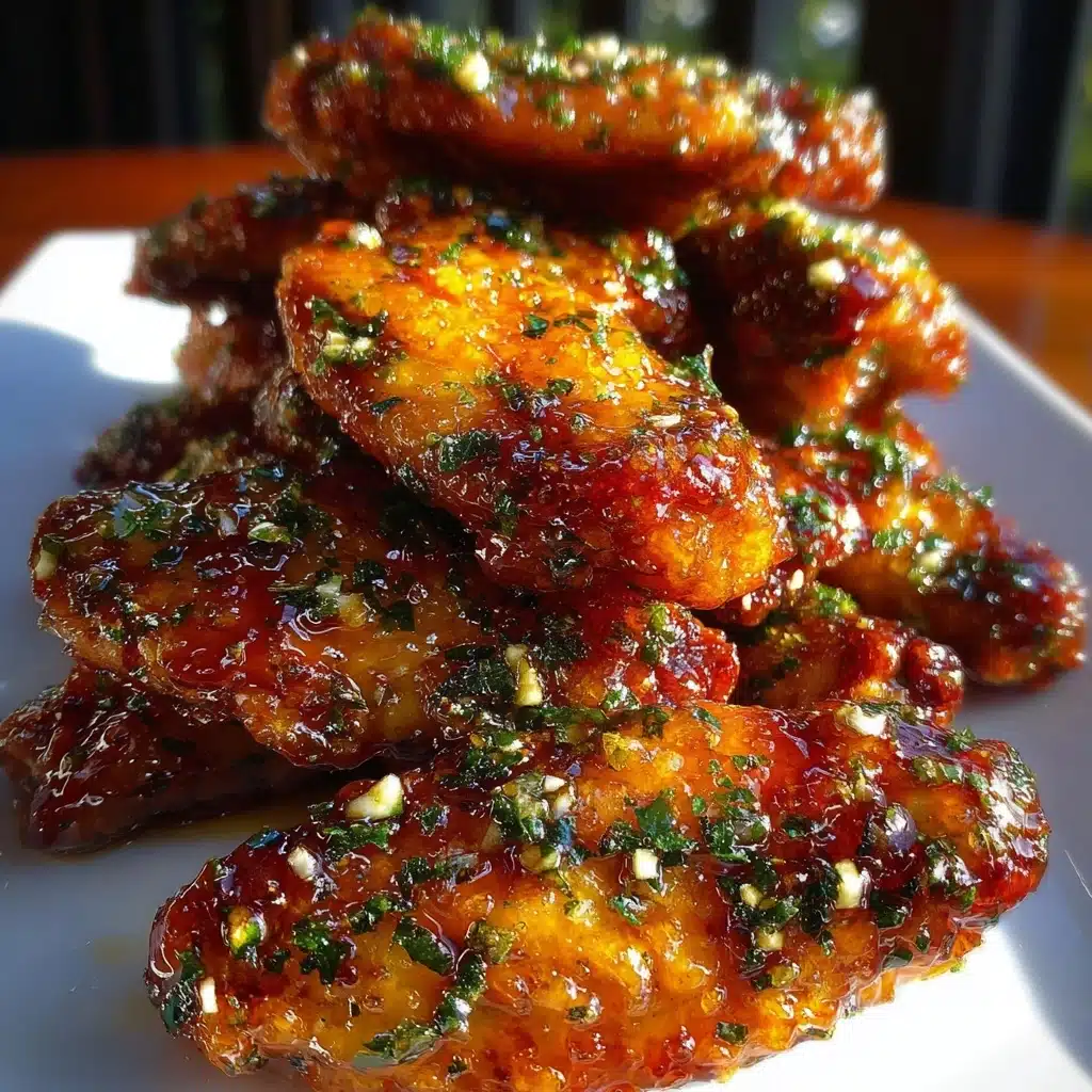 Crispy Garlic Parmesan Wings Recipe