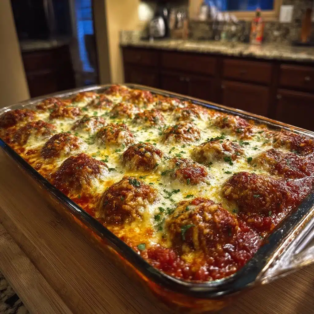 Cheesy Meatball Sub Casserole Recipe
