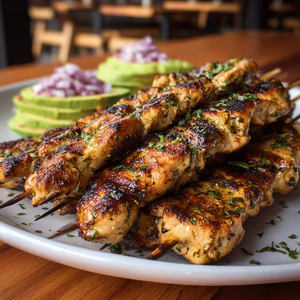 Mango Habanero Chicken Skewers Recipe - Recipe Image