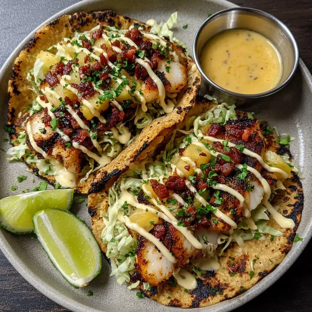 Coconut Lime Chicken Tacos Recipe - Recipe Image