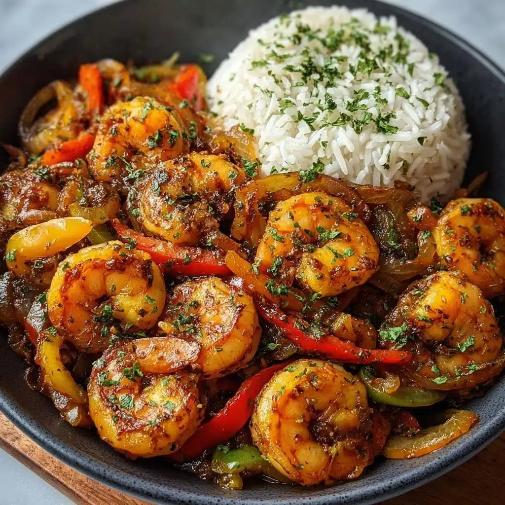 Shrimp and Pepper Stir-Fry Recipe - Recipe Image