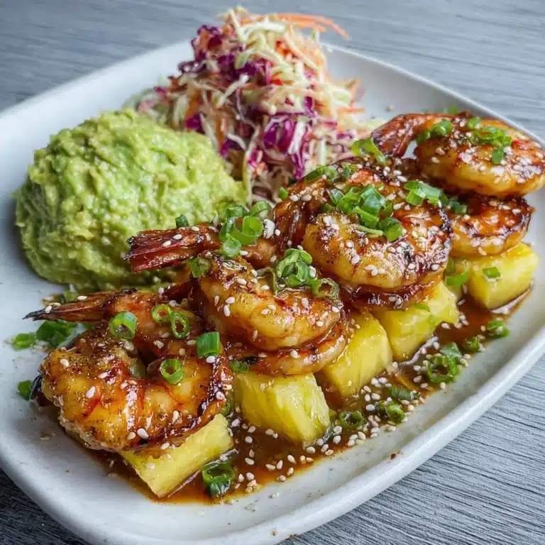 Pineapple Habanero Shrimp Kabobs Recipe