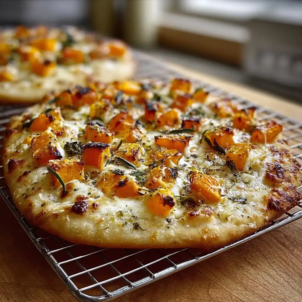 Roasted Butternut & Brie Flatbread with Sage Recipe - Recipe Image