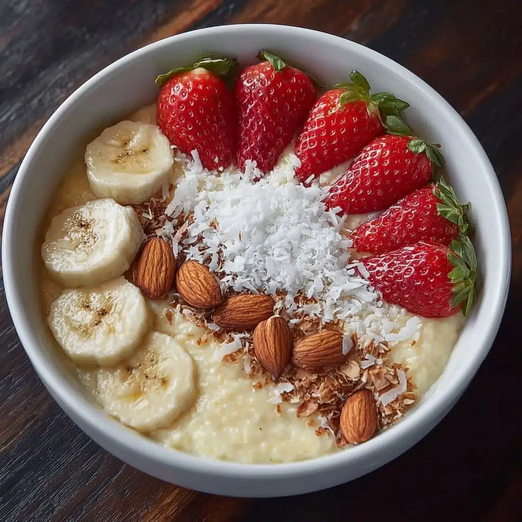 Coconut Pineapple Smoothie Bowl Recipe - Recipe Image