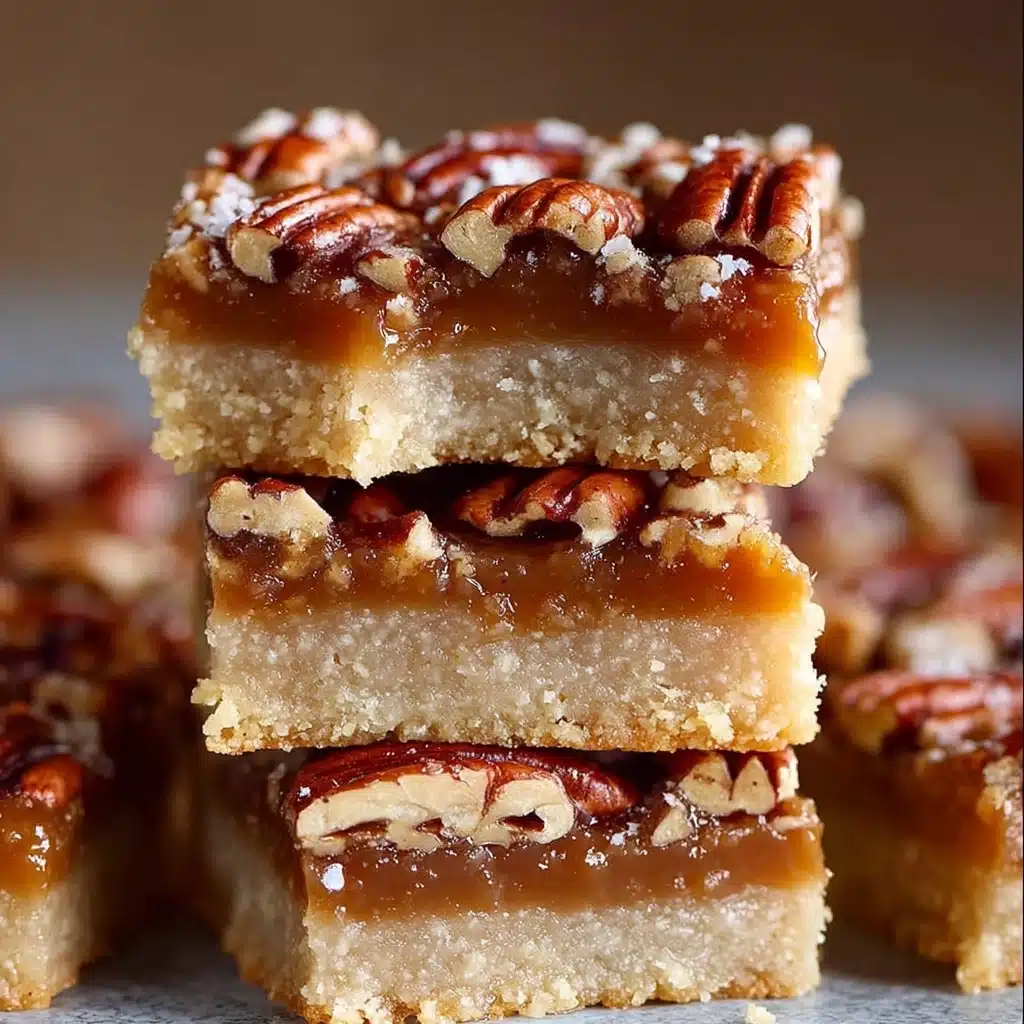 Caramel Pecan Bars Recipe - Recipe Image