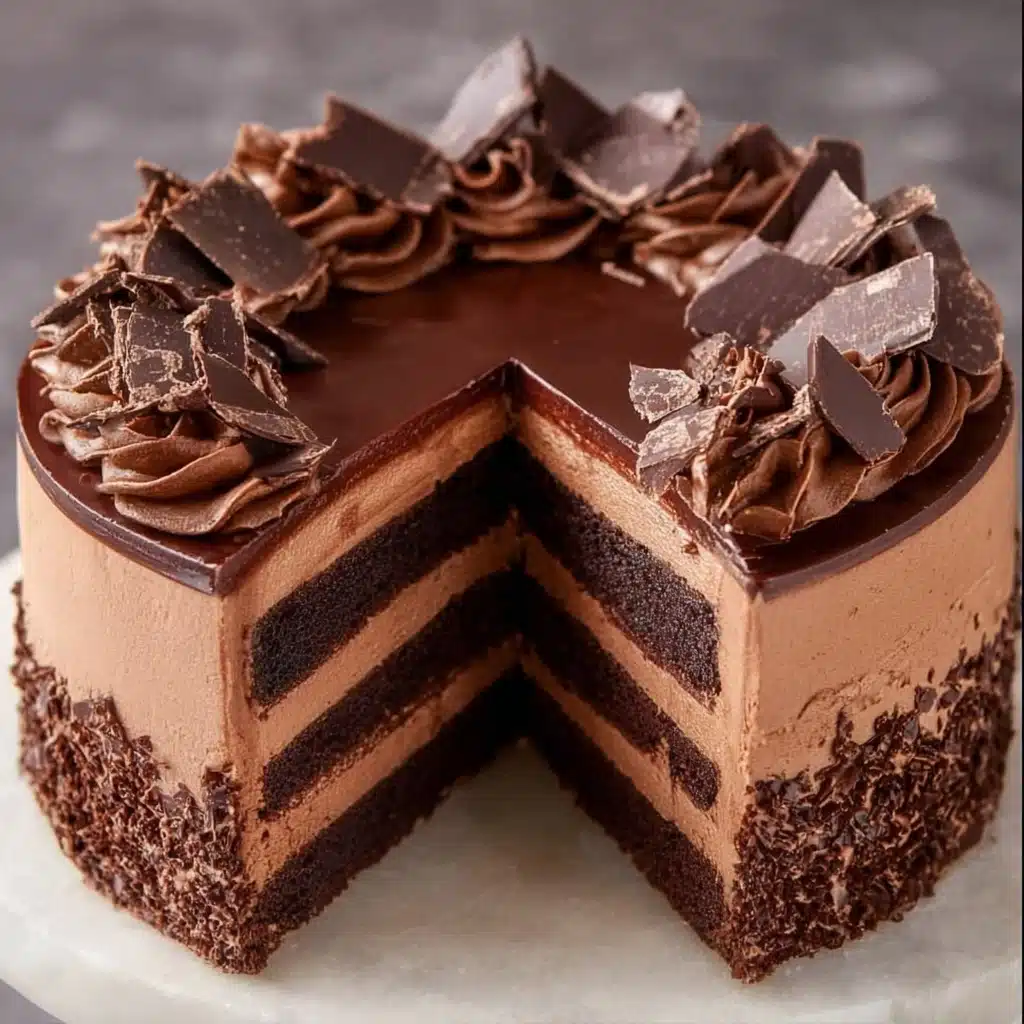 Hershey’s Chocolate Cheesecake Cake Recipe - Recipe Image