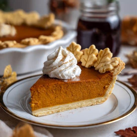 Maple Pumpkin Pie Recipe - Recipe Image