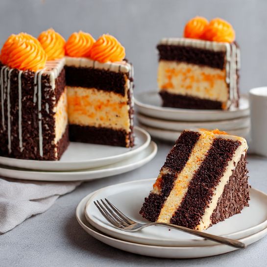 Peanut Butter Chocolate Cheesecake Layer Cake Recipe