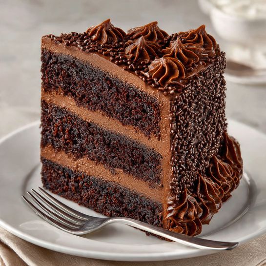 Homemade Ultra Fudgy Chocolate Cake recipe - Recipe Image