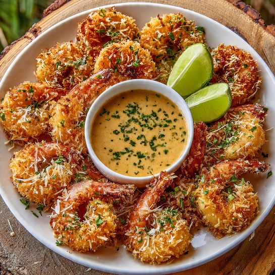 Coconut Shrimp with Lime Chili Dip Recipe