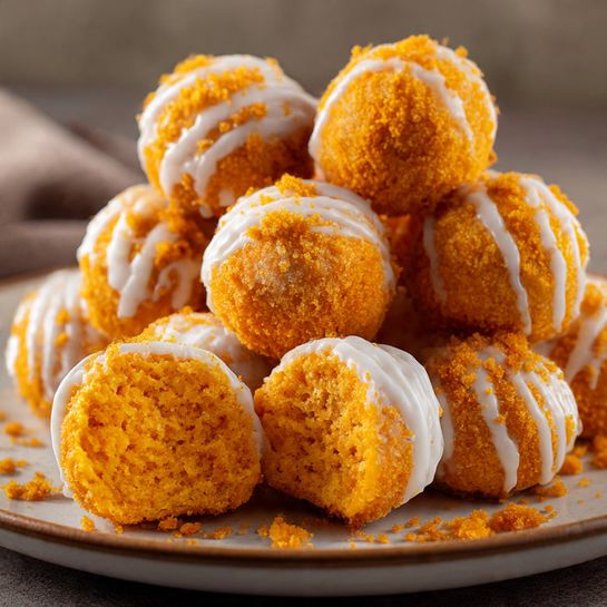 Pumpkin Cheesecake Truffle Bites Recipe