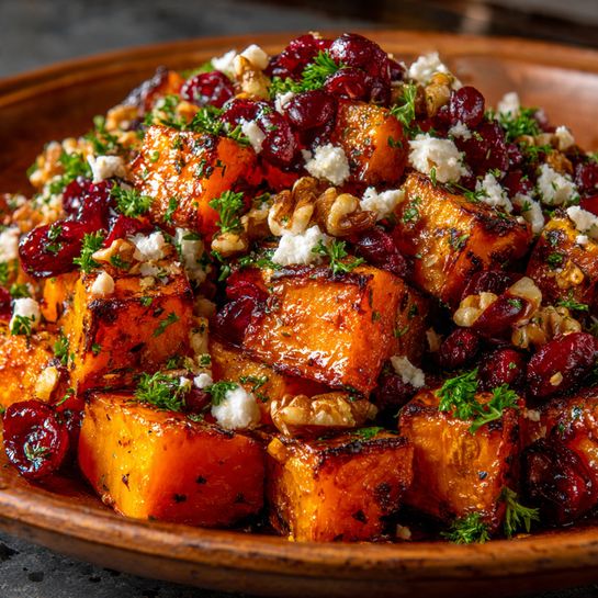 Walnuts & Cranberry-Honey Glaze Recipe