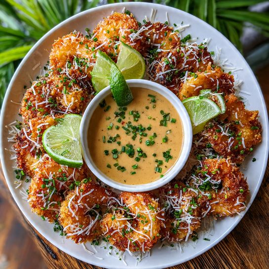 Coconut Shrimp with Lime Chili Dip Recipe