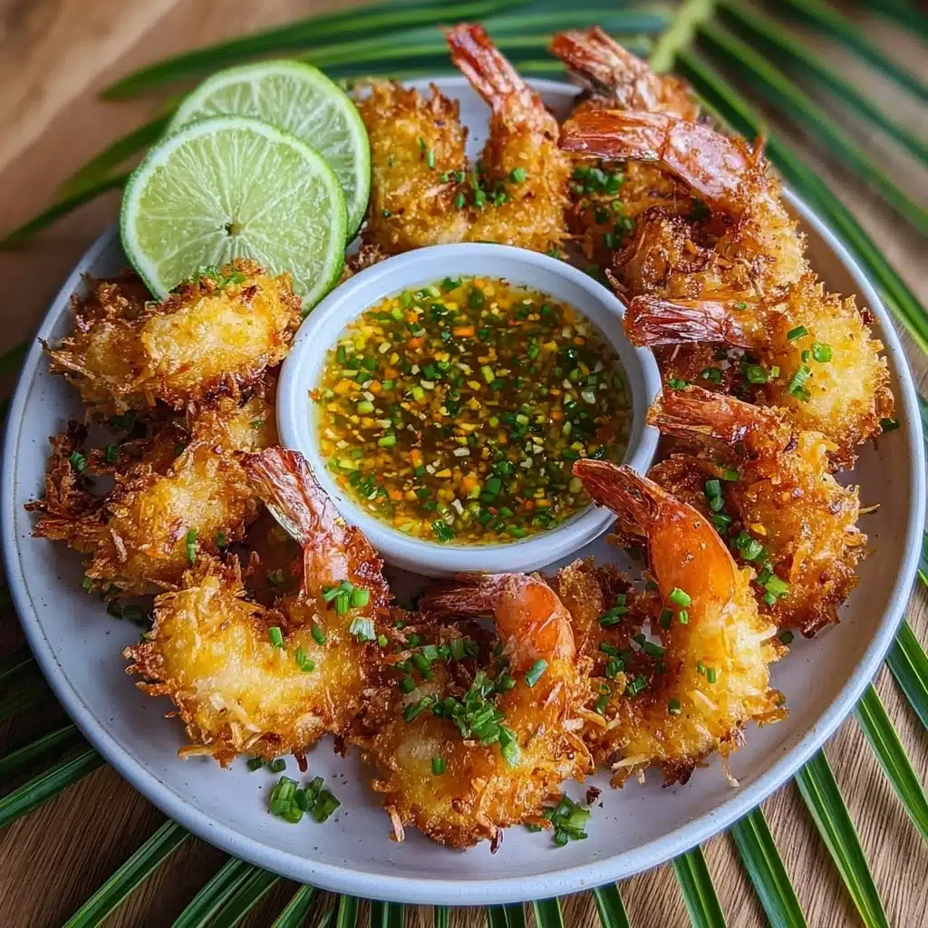 Coconut Shrimp with Lime Chili Dip Recipe - Recipe Image
