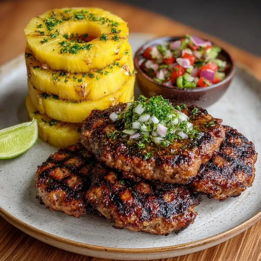 Caribbean Jerk Chicken with Pineapple Salsa Recipe - Recipe Image