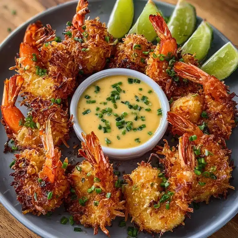 Coconut Shrimp with Lime Chili Dip Recipe