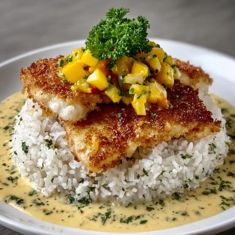 Coconut Lime Fish with Mango Salsa Recipe