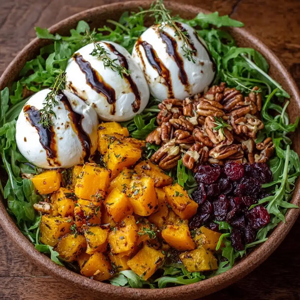 Roasted Butternut Squash & Burrata Salad Recipe - Recipe Image